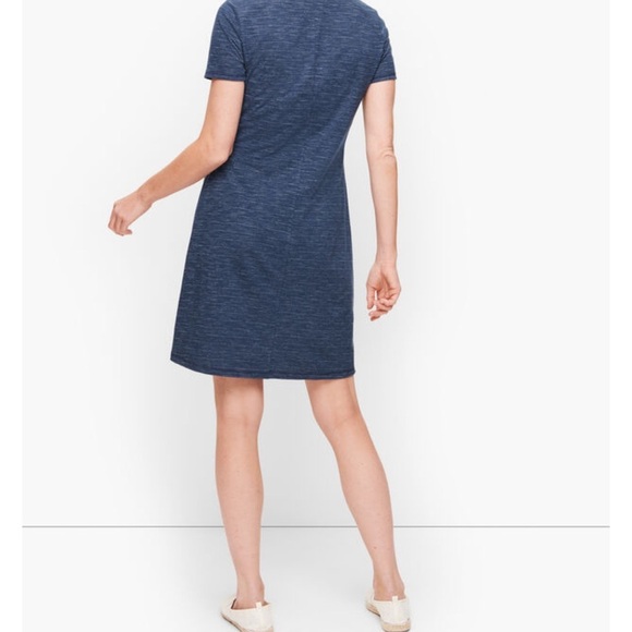 T by Talbots Tie-Front Tee Shirt Dress. Size Small. - Picture 2 of 10